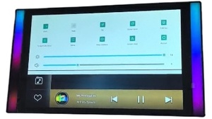 ユニバーサルカーラジオアンビエントライトワイヤレスCarPlay Android Auto 10インチカーマルチメディアビデオプレーヤーGPS Autoradio SWC AHD - Product Image 4