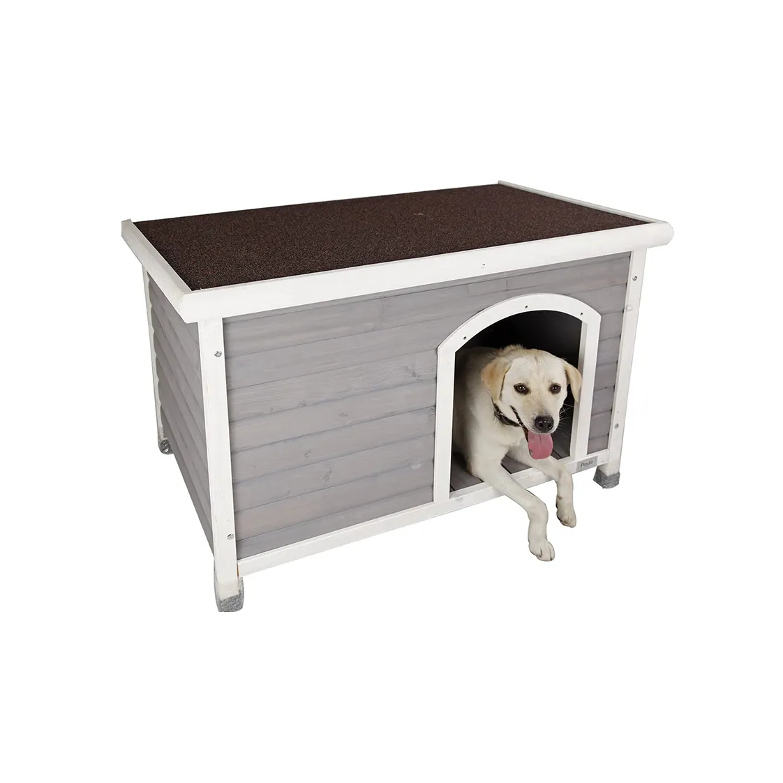 Casa per cani all'aperto in legno per animali domestici di alta qualità in vendita calda