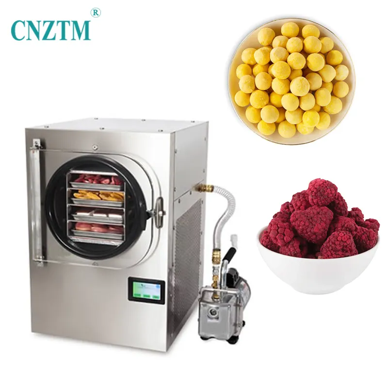 0.3 वर्ग मीटर चार परतों स्वत: खाद्य ठंड सुखाने की मशीन तत्काल कॉफी सूखी फ्रीज मशीन मिनी घर फ्रीज ड्रायर