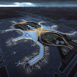 Flexible and Adaptive Airport Project <strong>Architectural</strong> Design for Multi-Modal Transport Integration - Product Image 1
