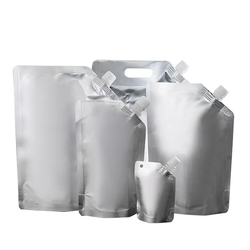 Zhongfei fabricant sac en papier d'aluminium de qualité sac en plastique poche de pulvérisation sac à dos en papier d'aluminium liquide