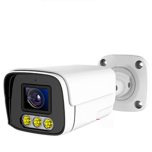 Camara 4พัน Hd 3MP กระสุน Ip กล้องวงจรปิดรักษาความปลอดภัยกล้อง Ip สีเต็มรูปแบบ3ล้านพิกเซลกล้องเว็บ - Product Image 1