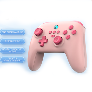 ウェイクアップ振動感覚ゲームパッドコントローラーワイヤレスを備えたNintendoSwitch Pro用ワイヤレスゲームパッドコントローラーの切り替え - Product Image 6
