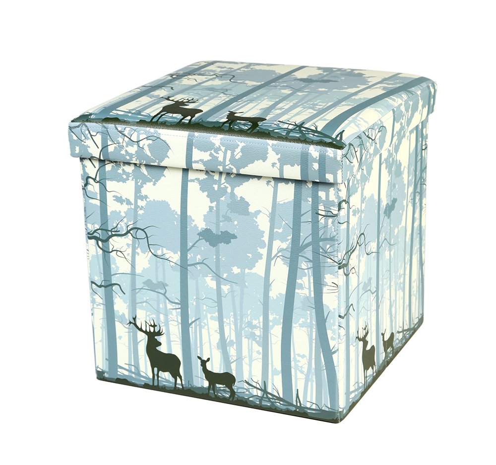 leather storage ottoman and foldable stool dream deer new counter ottoman livingroom high quality ottoman
