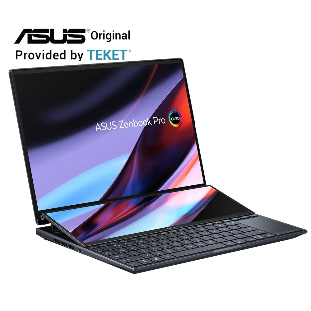 Original Laptop für Asus Zenbook X Duo Pro 14 UX8402 Intel Core i7-12700H i9-12900H RTX3050Ti RTX4050 2.8k 100% DCI-P3 OLED 14.5