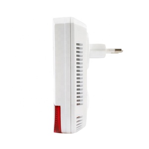 Detector de vazamento de gás GLP com mouse plug e função repelente de insetos