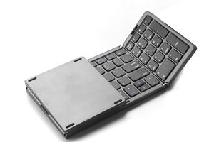 Mini teclado BT inalámbrico plegable, teclado plegable de números finos para Mac para Windows, portátil, tableta, luz, práctico, 3 teclas, Anti-Ghosting - Product Image 3