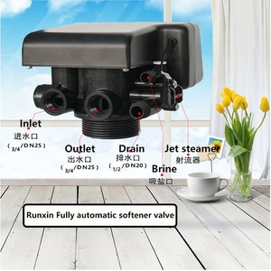 Industria 2 tonnellate nuova valvola del filtro di ammorbidimento automatico tipo di flusso di tempo valvola di controllo commerciale misuratore tipo ammorbidente valvola - Product Image 2