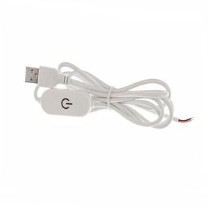 DC5V 2A USB Touch <strong>Dimmer</strong> Switch Controller <strong>With</strong> 1.5M Length for Single Color LED Lights/Led Desk <strong>Lamp</strong> - Product Image 2