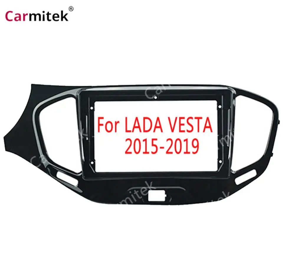 9 pollici 2 Din Fascia autoradio per Lada Vesta 2015-2020 struttura del cruscotto installazione DVD GPS Android Multimedia Player