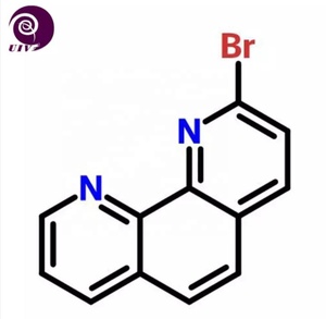 Uiv creme material químico optoeletrônico, material químico para uso em pó branco 22426-14-8 2-bromo-1, 10-fenanroline