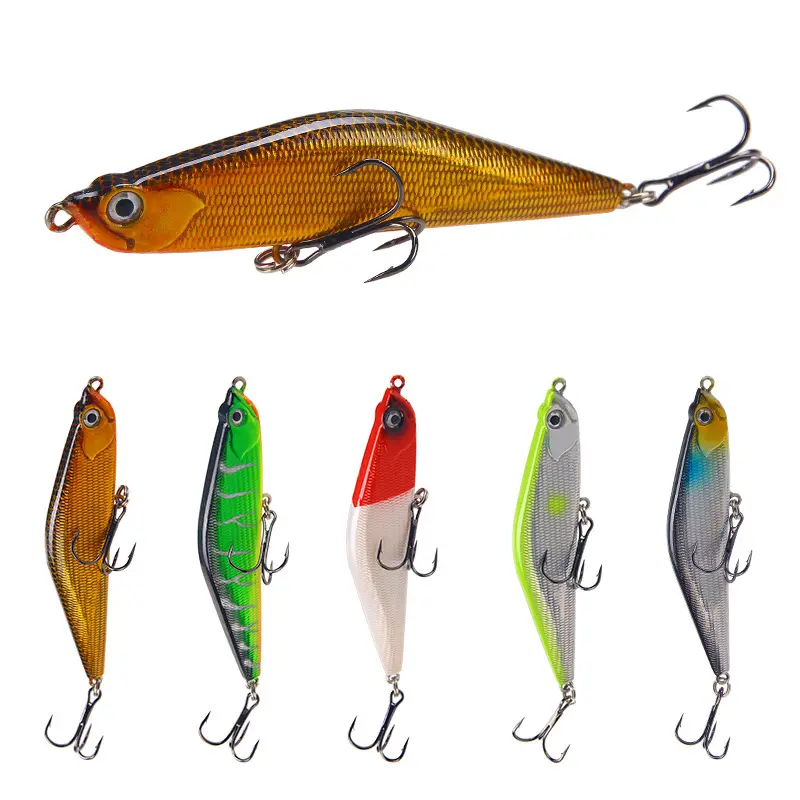 9cm/15g lancio abile bocca affondamento matita Bass Eel esche da pesca esca artificiale esche da traina esche da pesca minnow