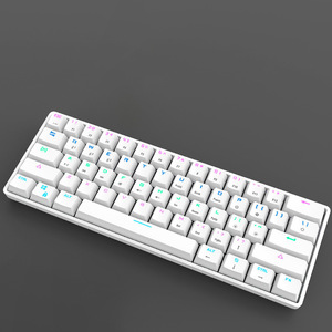 Teclado mecánico Gaxever de 61 teclas de dos colores moldeado por inyección - Product Image 3