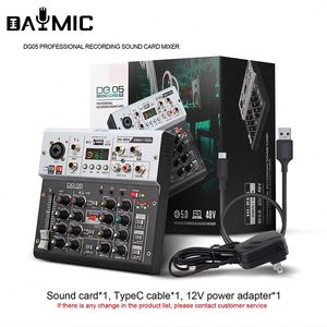 OEM <strong>Audio</strong> Mixer 24bit 192K Professional Sound Card Studio <strong>Audio</strong> <strong>Interface</strong> With BT 5.0 Mixing Console - Product Image 6