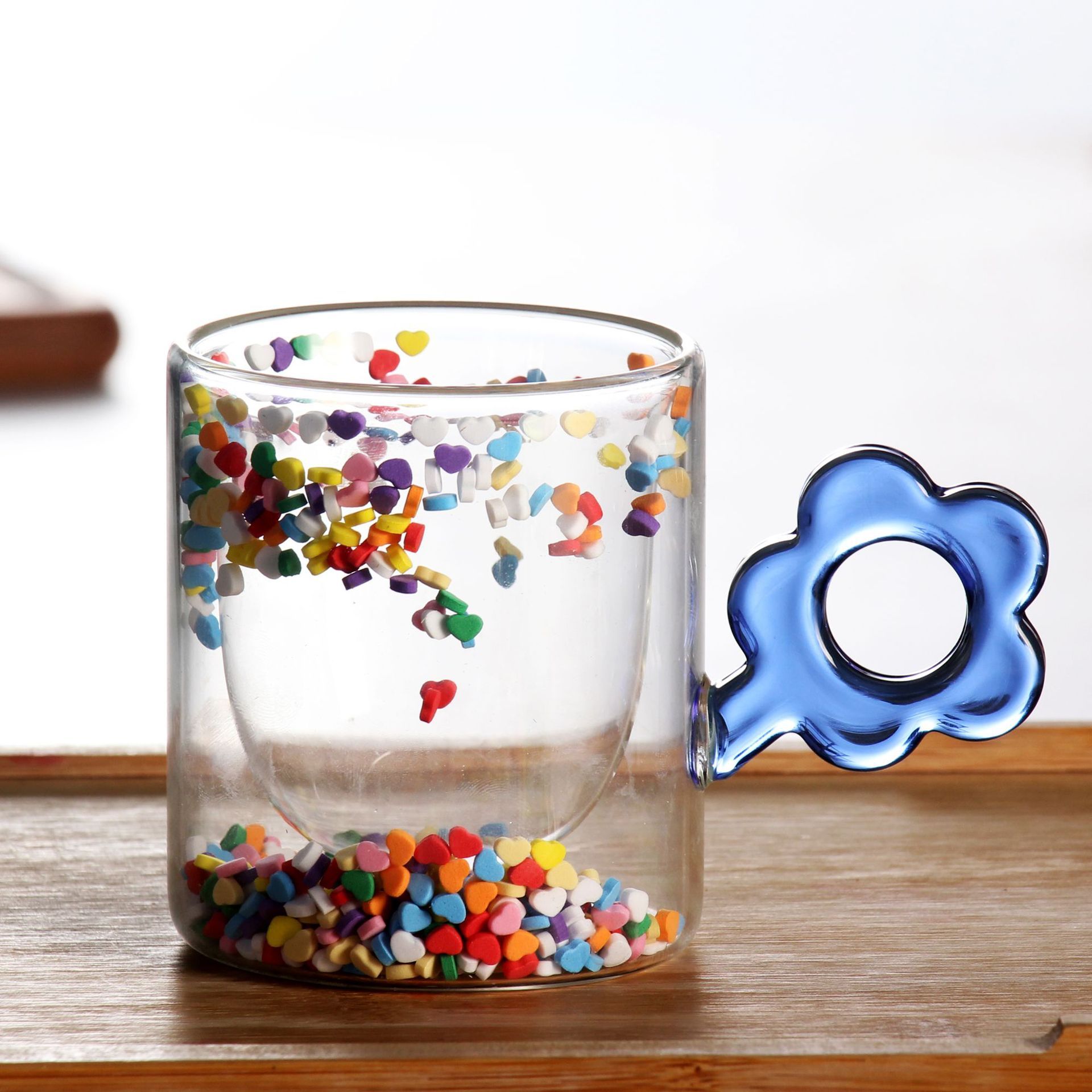Taza de amor azul