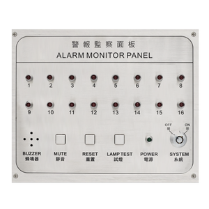Sistema de llamada de enfermera de hospital miTEC con botón de emergencia de cable de tracción e intercomunicador de 2 vías para sistema de asistencia por cable con respaldo de UPS - Product Image 6