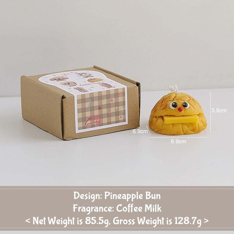 Light Brown - Pineapple Bun