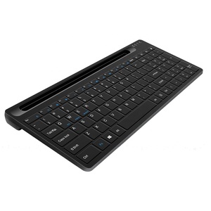 ユニバーサルワイヤレスキーボード充電式Bluetoothタッチパッド多デバイスキーボードナンバーパッド付き安定接続タブレット用 - Product Image 5