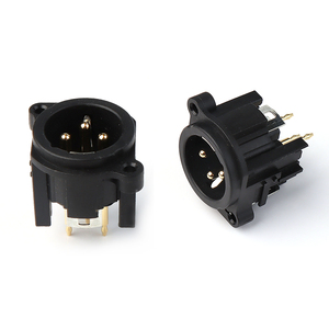 TZ3-05HM-01 3-контактный разъем XLR <span class=keywords><strong>Jack</strong></span>, вертикальный разъем для микрофона для PCB 3 ядра - Product Image 1