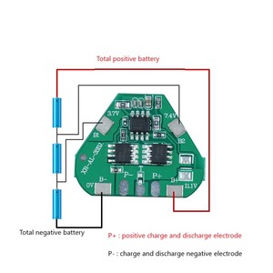 3S 12V 18650リチウム電池保護板11.1V 12.6V過充電過放電保護5A 7A 3セルパックリチウムイオンBMS PCM PCB - Product Image 4