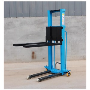 Carrello elevatore elettrico portatile con il trasportatore idraulico di sollevamento automatico per il carico e lo scarico - Product Image 5