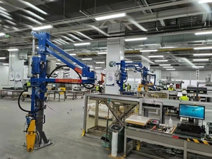 Jib Crane equilibrador ergonómico accionado por aire columna montada manipulador industrial brazo neumático - Product Image 2
