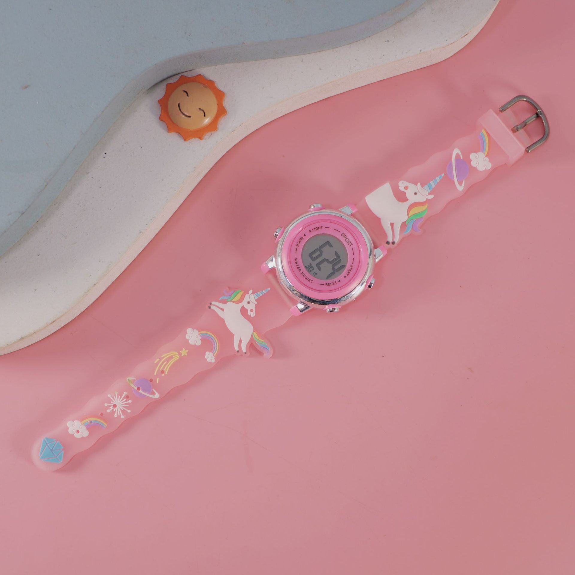 Licorne 2 rose