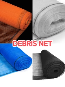 <strong>Fireproof</strong> Debris <strong>Netting</strong> With High Visibility and Logo Printing Option for Scaffolding and Building Protection - Product Image 3