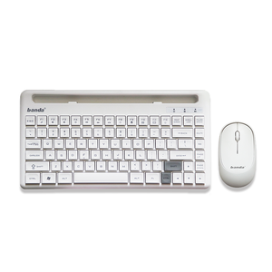 2024 Popular Combo de teclado y mouse inalámbricos 2,4G Teclado y mouse ergonómicos delgados para computadora PC - Product Image 4