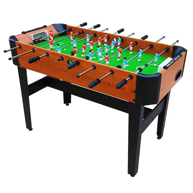 Table de football grande taille Table de jeu Table de jeu de football intérieur et extérieur maison salle de jeux balles d'arcade porte-gobelets