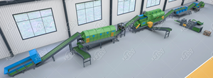 Municipal Solid Waste Sorting Line Ausrüstung Solid City Waste Sorting System Manuelle Sortier plattform - Product Image 2