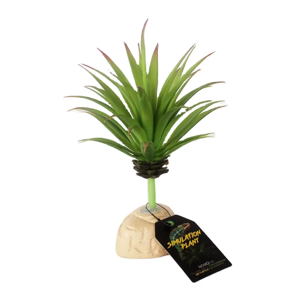 NOMOYPET Factory Price Plastic Ornamental Pineapple Leaf Artificial Plant For Decoration