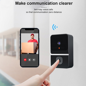 Trending Control remoto Visión nocturna Cámara HD WiFi Ring Bell Seguridad para el hogar Video Intercomunicador Inalámbrico Smart Door Bell Electronics - Product Image 2
