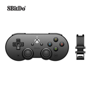 XBOX için ayarlanabilir tutucu ile 8Bitdo SN30 pro kablosuz mavi diş oyun denetleyicisi joystick - Product Image 3