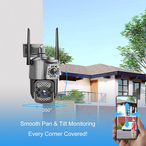 4MP Color Night Vision 2 Way Audio Motion Detection Wifi Connection Waterproof Network <strong>Camera</strong> - Product Image 4