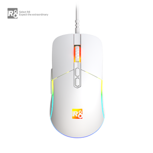 Mouse professionali all'ingrosso 14 modalità di gioco Mouse 8D 7200DPI USB cablato Mouse da gioco RGB con Driver - Product Image 2