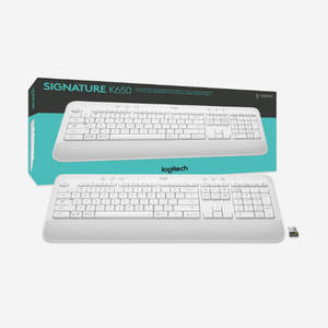 Logitech K650 <strong>Customization</strong> Original Commercial Wireless Bluetooth <strong>Keyboard</strong> Office Home Typewriter <strong>Computer</strong> Dual-mode Bolt Rece - Product Image 1