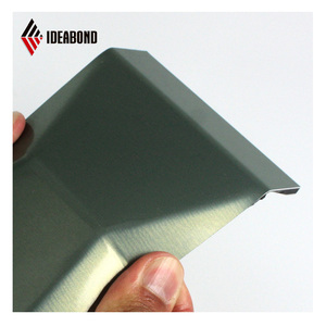 Pannello composito in alluminio PVDF con nucleo infrangibile in argento da 4x0.2mm 2024 pannelli ACM di rivestimento pieghevole di nuova concezione - Product Image 6