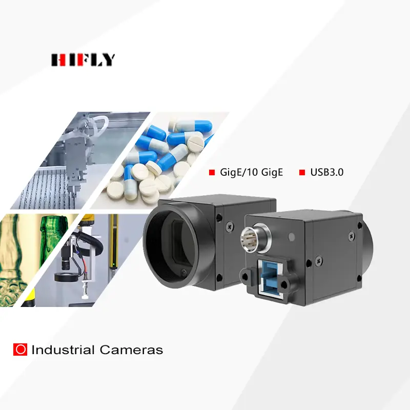 HIFLY AR0521 5MP USB3.0 Mono 1/2.5 "Capteur CMOS Obturateur Roulant Microscope Numérique Caméra de Vision Industrielle Industrielle
