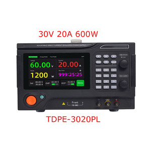 TTLTES Ajustable 30V 20A 600W Fuente de alimentación de CC de un solo canal Fuente de conmutación de banco de laboratorio 220V Entrada 50Hz Frecuencia de salida - Product Image 1