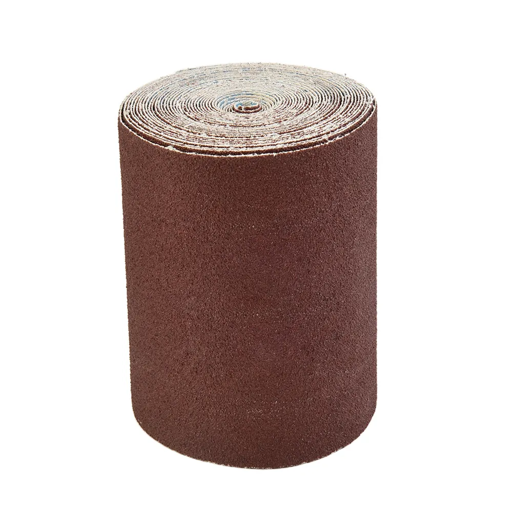 1 cuộn 10m Emery vải cuộn đánh bóng giấy nhám 80-600 Grit mài đánh bóng cát giấy tờ băng công cụ mài mòn cho chế biến gỗ