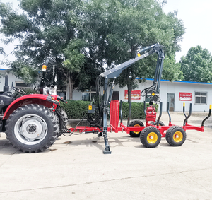 Self <strong>Loading</strong> Log Loader Trailer Log Grapple Trailer <strong>Machine</strong> - Product Image 3