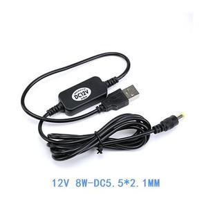 สายชาร์จ USB DC 5V ถึง9V/12V อะแดปเตอร์เราเตอร์จ่ายไฟ Step Up Module Boost Converter สาย2.1x5.5mm - Product Image 4