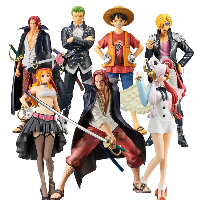 Dxf De Grote Lijn Film Red Robin Zoro Luffy Nami Sanji Uta Anime Actie Figuur Manga Pvc Figuur Hobby Speelgoed