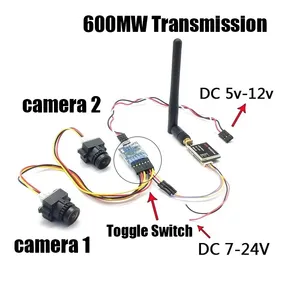 <strong>5</strong>.8G 3-Channels <strong>Video</strong> Switcher Module 3-Way <strong>Video</strong> <strong>Switch</strong> Unit for FPV Camera for Car &amp; Vehicle Cameras - Product Image 6