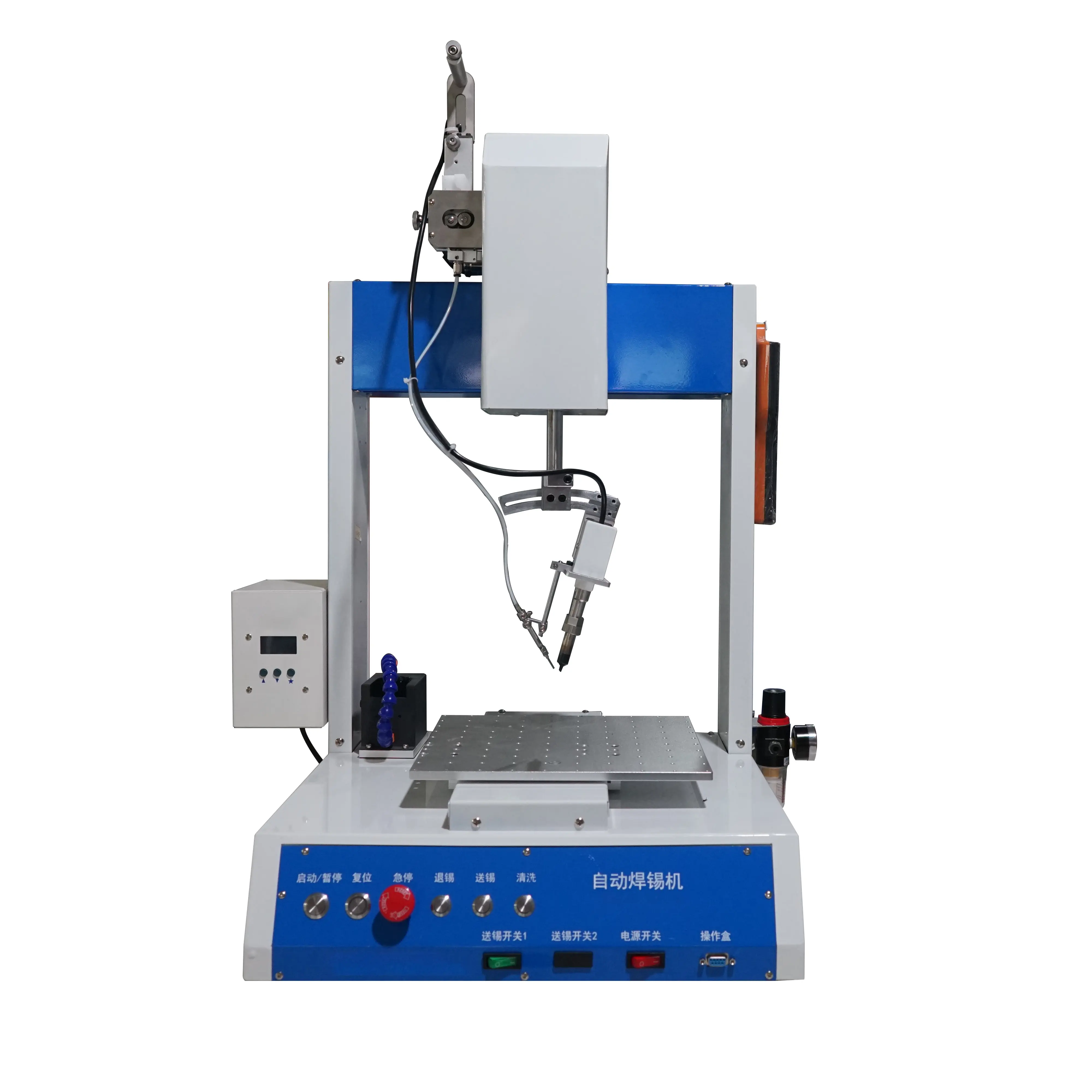 Desktop LCD Circuit board Connector Capacitor Automatic Wire Soldering Machine With R Rotary Axis 331R auto soldering machine