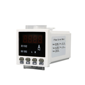 Ampere Indicator Single-phase RH-DA81 DC Current Ampere Meter Mini <strong>Digital</strong> Ampermetr Display Panel Meter - Product Image 2