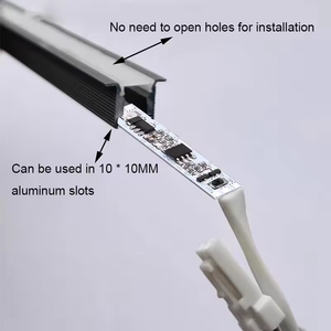Feican DC12V 24V 10A新しいタッチセンサーPIRモーションセンサーモジュール小型PCBコントローラーLEDキャビネットライト用ROHS認定 - Product Image 6