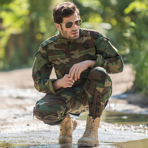 Nhà Máy Bán buôn an Camo và CP ngụy trang Ripstop vải chiến đấu đồng phục ngoài trời ACU phù hợp với ACU quần áo Set - Product Image 2