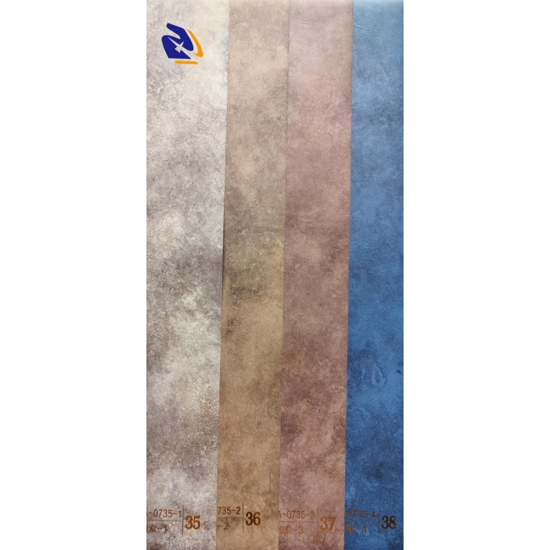 Stone design pvc film